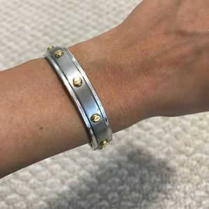 Henri Bendel Screw You Baby Cuff - Silver